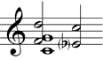 Dreifachquart-Akkord (2. Umstellung)